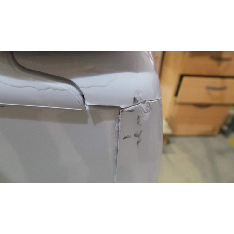 GRADE A3 - Heavy cosmetic damage - Candy GCC591NB-80 Grand'O 9kg Freestanding Condenser Sensor Dryer White
