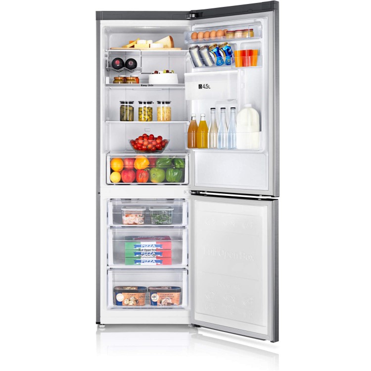 GRADE A1 - As new but box opened - Samsung RB31FDRNDSA 1.85m Tall Freestanding Fridge Freezer With Non-plumbed Water Dispenser - Inox Stainless