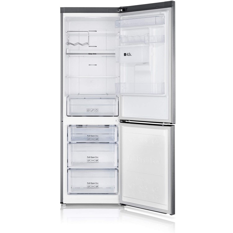 GRADE A1 - As new but box opened - Samsung RB31FDRNDSA 1.85m Tall Freestanding Fridge Freezer With Non-plumbed Water Dispenser - Inox Stainless