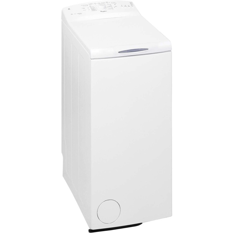 GRADE A3 - Heavy cosmetic damage - Whirlpool AWE6517 5kg 1000rpm Top Loading Freestanding Washing Machine White