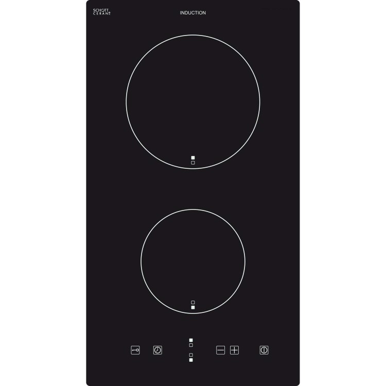 GRADE A1 - As new but box opened - Baumatic BHI300 Two Zone Slim-line Domino Induction Hob