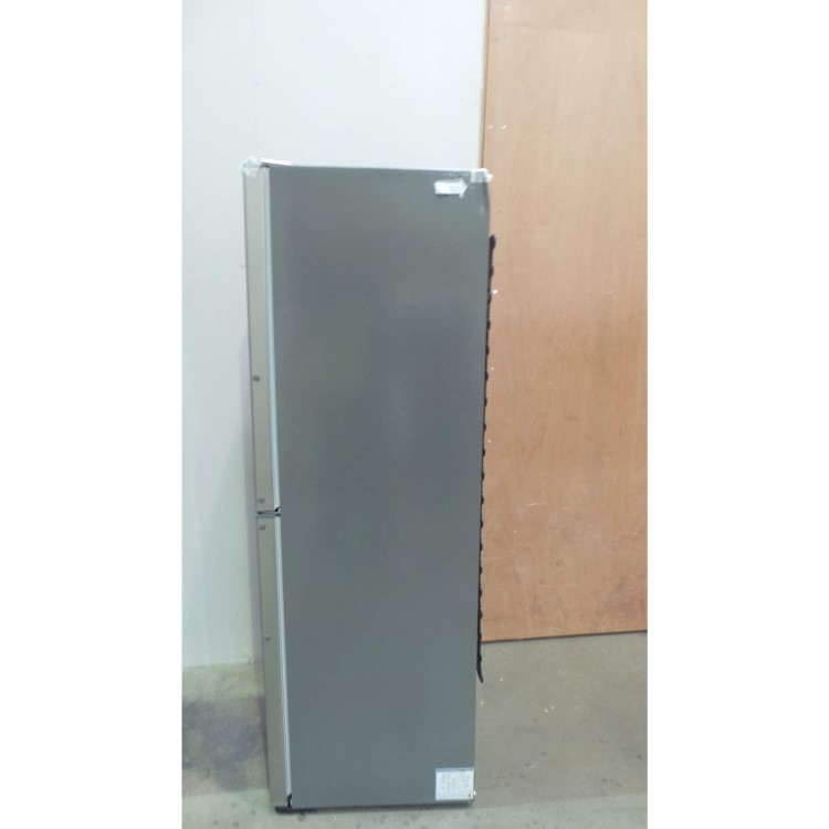GRADE A3 - Heavy cosmetic damage - Daewoo RN305NS 55cm Wide Freestanding Frost Free Fridge Freezer Silver
