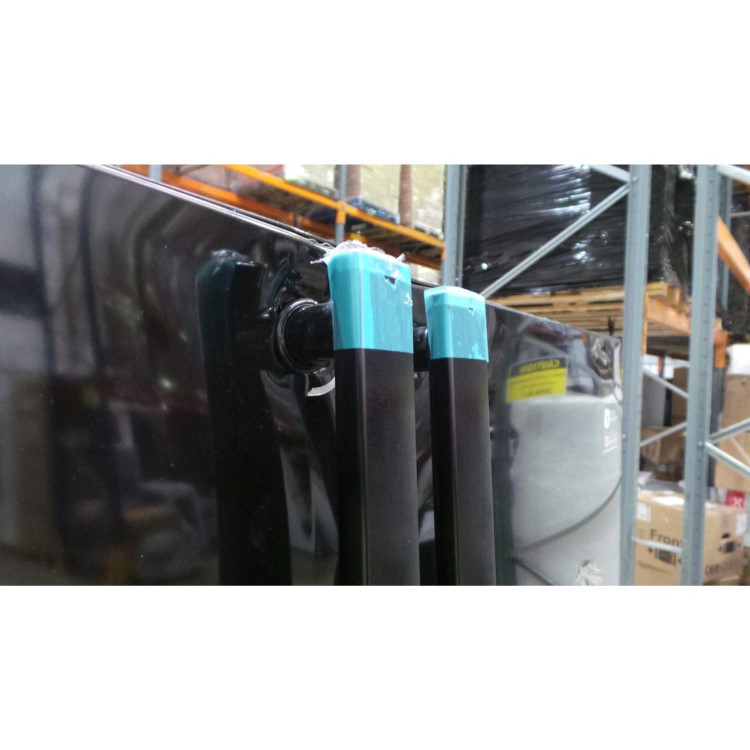 GRADE A3 - Heavy cosmetic damage - Samsung RSG5MUBP1 G-series 615 Litre Gloss Black American Fridge Freezer With Ice And Water Dispenser