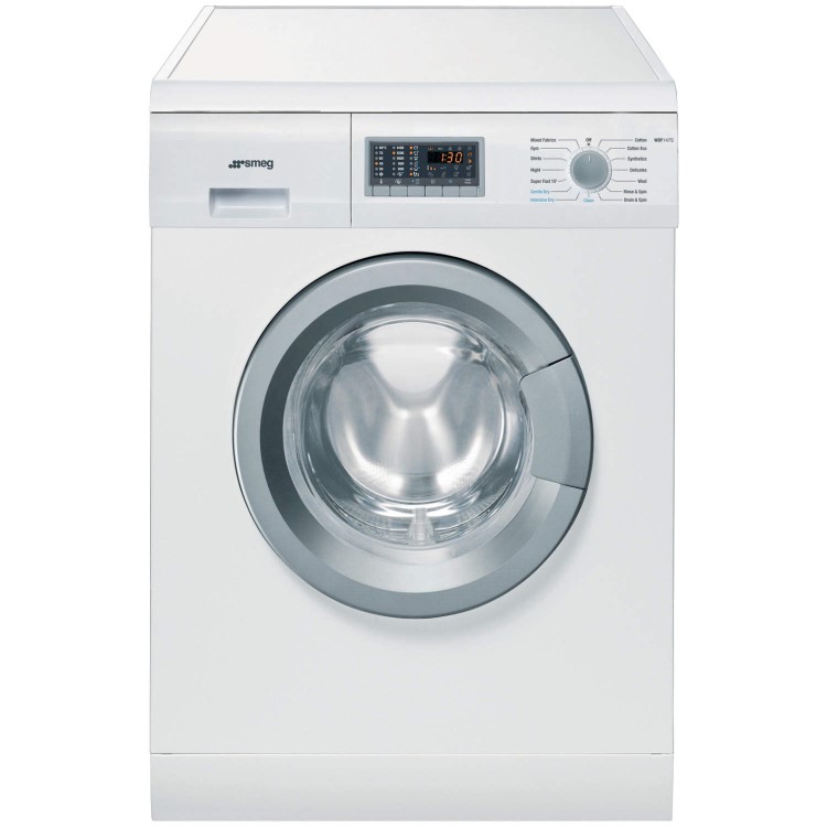 GRADE A1 - As new but box opened - Smeg WDF147 White 7kg Wash Freestanding Washer Dryer