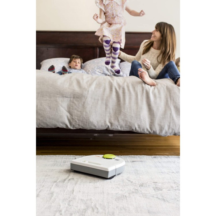 GRADE A1 - As new but box opened - Neato BOTVAC75 Robotic Vacuum Cleaner In Two-tone Grey With Green