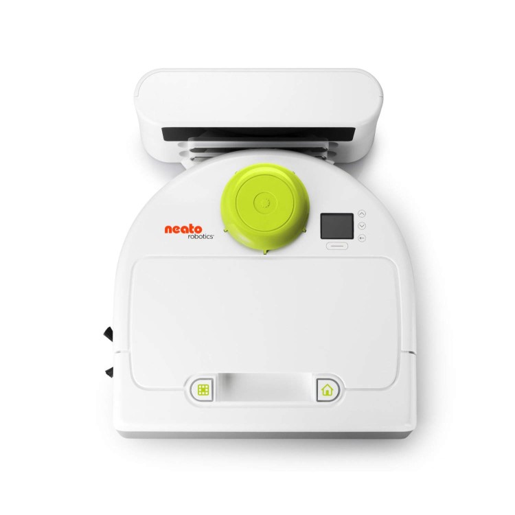 GRADE A1 - As new but box opened - Neato BOTVAC75 Robotic Vacuum Cleaner In Two-tone Grey With Green