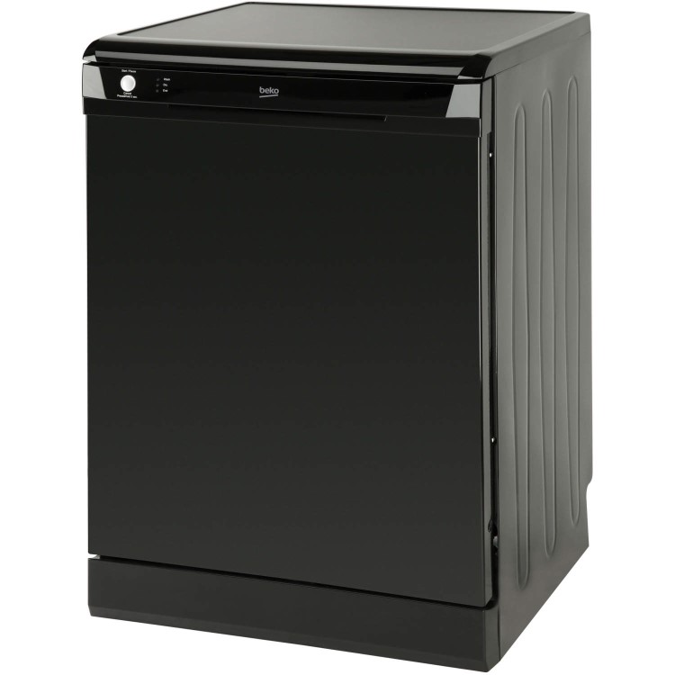 GRADE A1 - As new but box opened - Beko DSFN1534B 60cm 12 Place Freestanding Dishwasher - Black