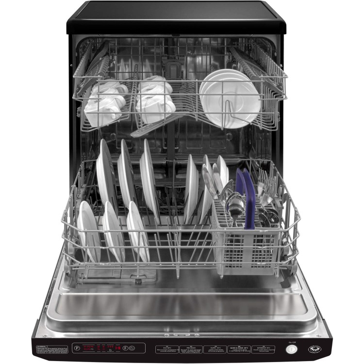 GRADE A1 - As new but box opened - Beko DSFN1534B 60cm 12 Place Freestanding Dishwasher - Black