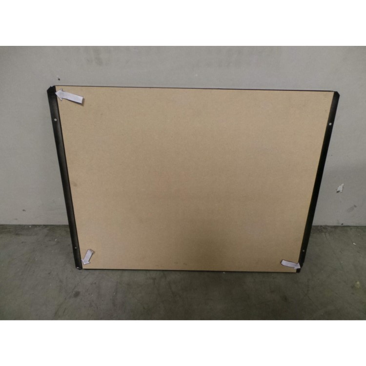 GRADE A3 - Heavy cosmetic damage - CDA CSB6BL 60cm Wide Splashback Black