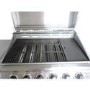 GRADE A3 - Missing Parts - iQ 6 Burner Gas BBQ with Side Burner. Free Accessory Pack Includes BBQ Cover and Utensil Set