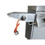GRADE A3 - Missing Parts - iQ 6 Burner Gas BBQ with Side Burner. Free Accessory Pack Includes BBQ Cover and Utensil Set