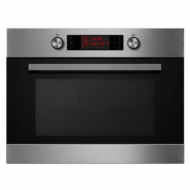 GRADE A1 - ElectriQ 44 litre  Built-In Combination Microwave Oven in Stainless Steel