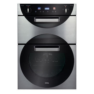 CDA 9Q6SS Designer Electric Built In Double Oven in Stainless steel