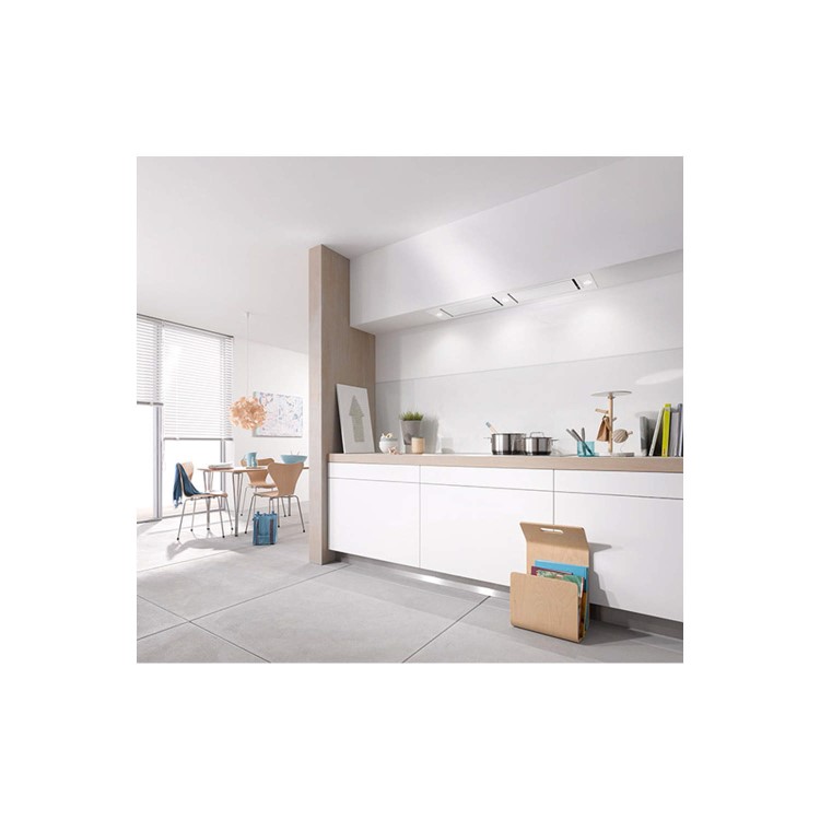 Miele DA2620 120cm Wide Canopy Hood Brilliant White