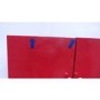 GRADE A3 - Britannia FF-MONTANA-R Montana American Fridge Freezer With Ice And Water Dispenser - Gloss Red