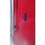 GRADE A3 - Britannia FF-MONTANA-R Montana American Fridge Freezer With Ice And Water Dispenser - Gloss Red
