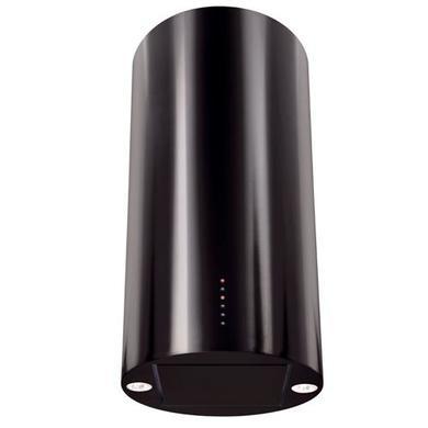CDA EVC4BL 40cm Cylinder Wall Mounted Cooker Hood Black
