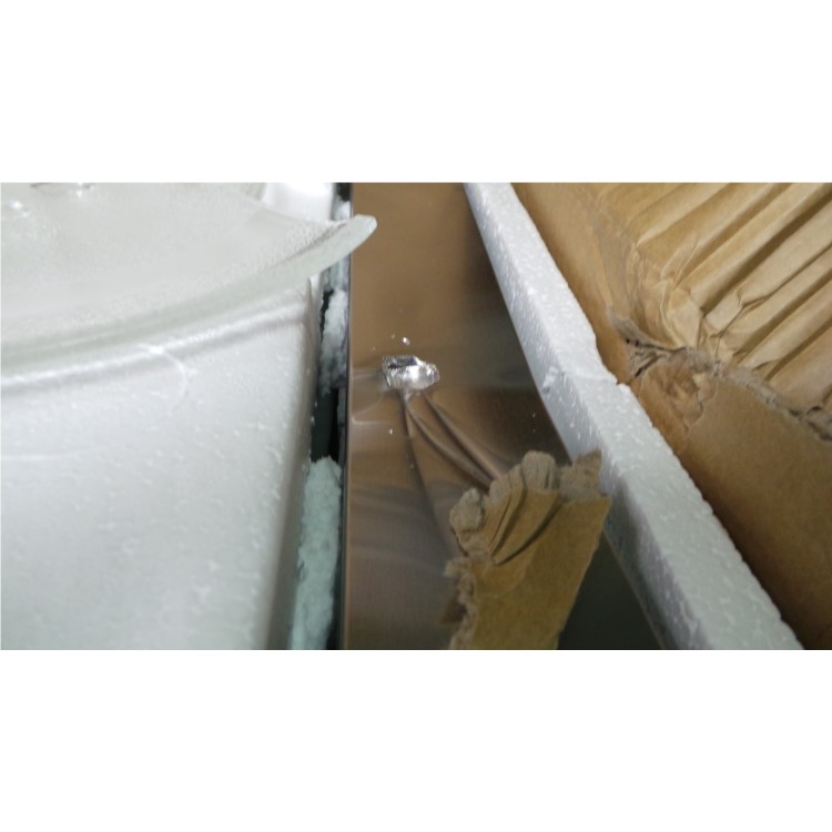 GRADE A3 - Bosch HMT75M551B 800W 17L Built-in Microwave Oven For 50cm Wide Cabinet Brushed Steel