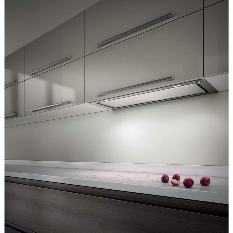 Elica HIDDEN90 HIDDEN90 90cm Wide Canopy Cooker Hood Stainless Steel