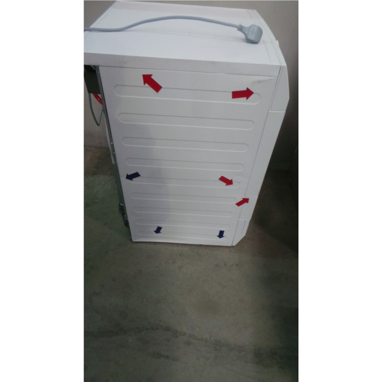 GRADE A2 - AEG T76280AC 8kg White Freestanding Condenser Tumble Dryer