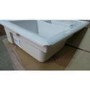 GRADE A3 - Reginox RL301CW 1.5 Bowl Reversible Inset Ceramic Sink White