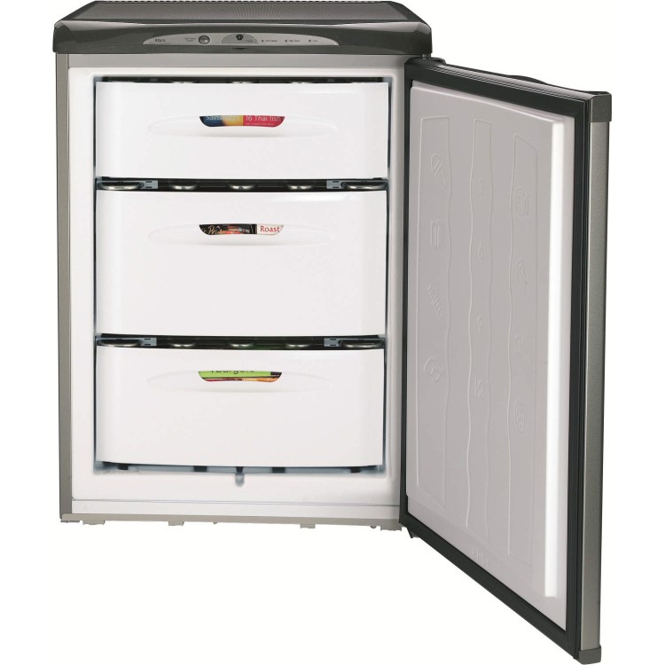 GRADE A2 - Hotpoint FZA36G Frost Free 60cm Wide Under Counter Freestanding Freezer - Graphite