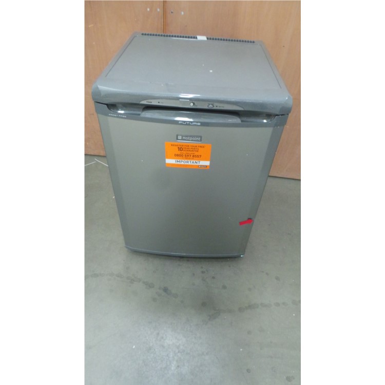 GRADE A2 - Hotpoint FZA36G Frost Free 60cm Wide Under Counter Freestanding Freezer - Graphite
