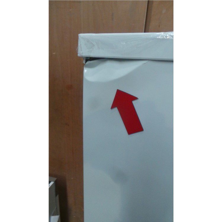 GRADE A3 - LEC TF50152 50cm Wide 1.52m Tall Freestanding Fridge Freezer White