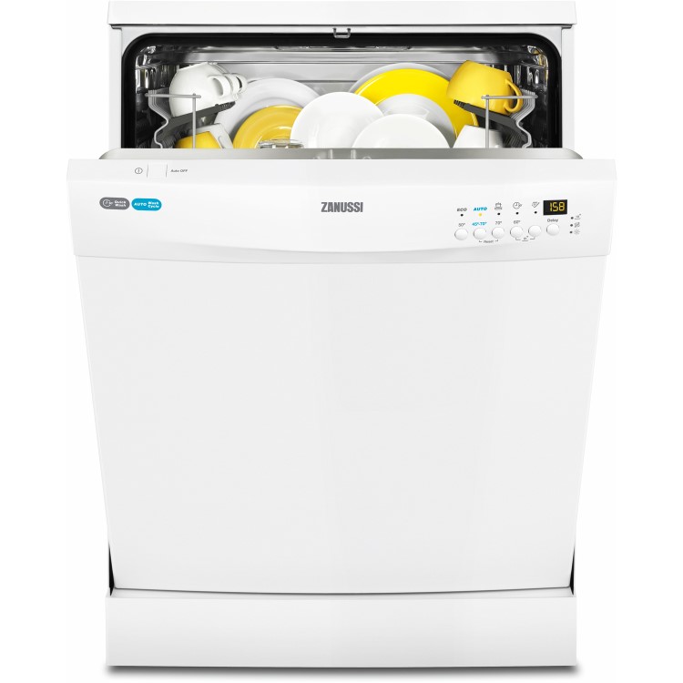 GRADE A2 - Zanussi ZDF26001WA 13 Place Freestanding Dishwasher White