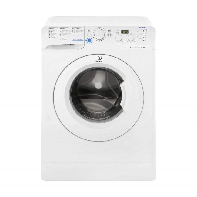 GRADE A1 - Indesit XWD71452W Innex White 7kg 1400rpm Freestanding Washing Machine