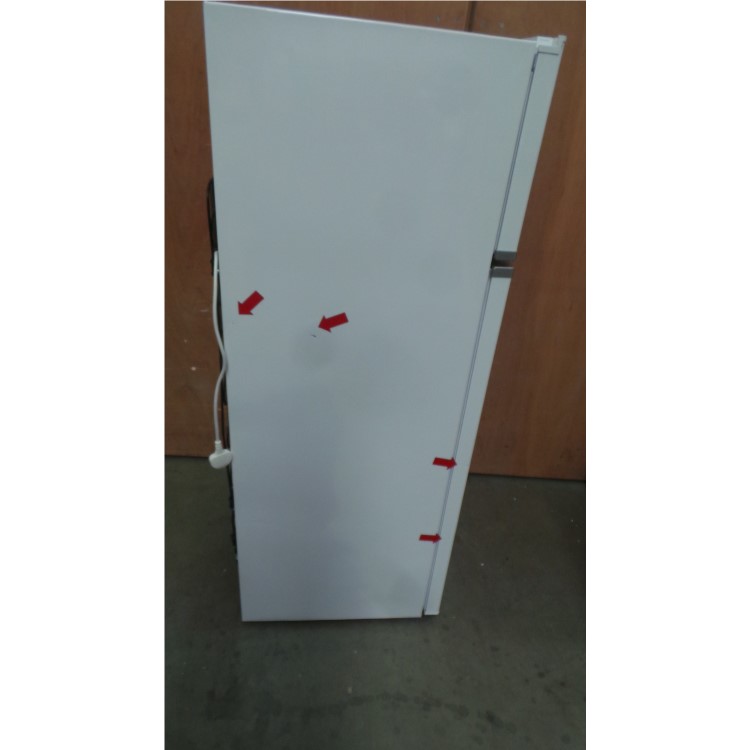 GRADE A3 - Servis T54144 144cm Top Mount Freestanding Fridge Freezer - White