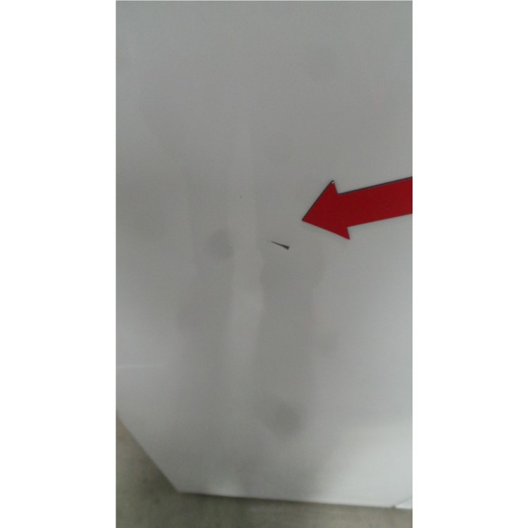 GRADE A3 - Servis T54144 144cm Top Mount Freestanding Fridge Freezer - White