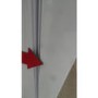 GRADE A3 - Servis T54144 144cm Top Mount Freestanding Fridge Freezer - White