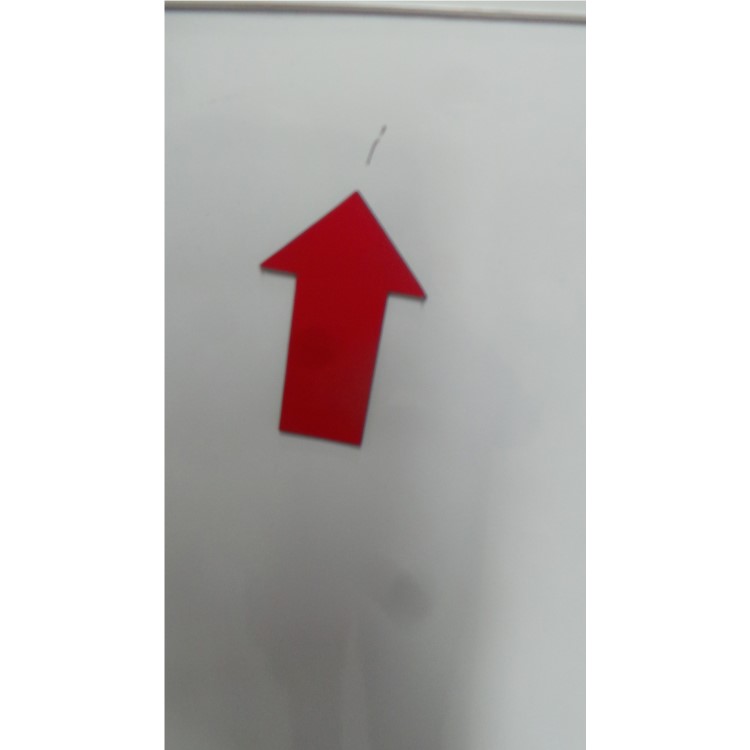 GRADE A3 - Servis T54144 144cm Top Mount Freestanding Fridge Freezer - White