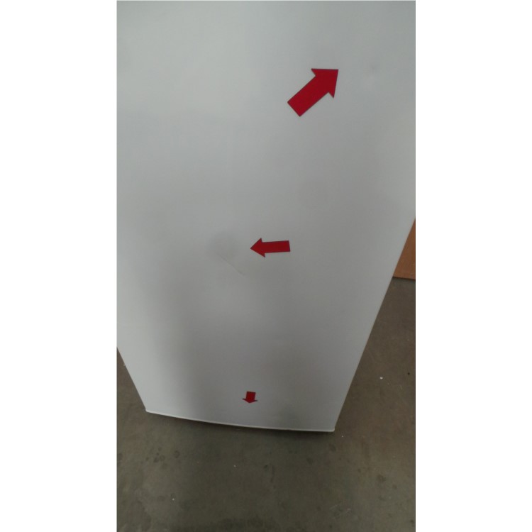 GRADE A3 - Servis T54144 144cm Top Mount Freestanding Fridge Freezer - White