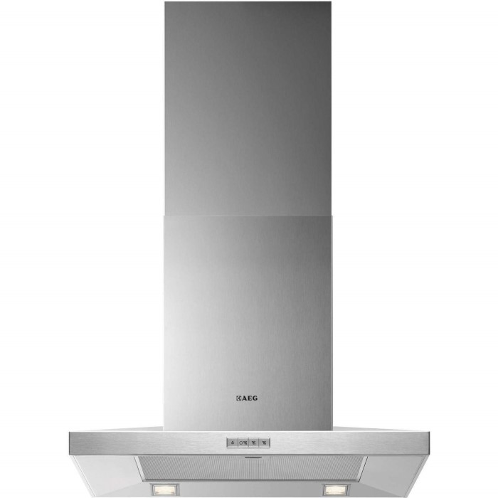 Aeg X66163mk1 Low Profile Pyramid Style 60cm Chimney Cooker Hood Aeg X66163mk1 Low Profile Pyramid Style 60cm Chimney Cooker Hood Stainless Steel