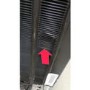 GRADE A3 - Hotpoint FFAA52S Ice Diamond Freestanding Fridge Freezer Silver