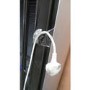 GRADE A3 - Hotpoint FFAA52S Ice Diamond Freestanding Fridge Freezer Silver