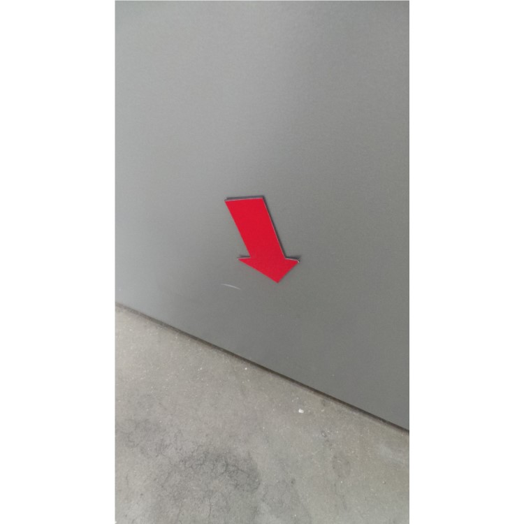 GRADE A3 - Hotpoint FFAA52S Ice Diamond Freestanding Fridge Freezer Silver
