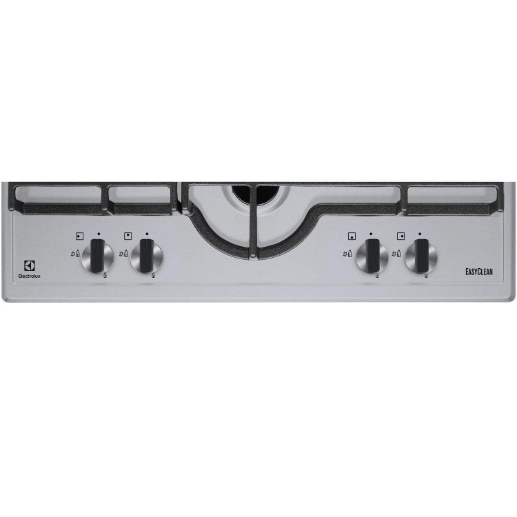 Electrolux EGH6343LXX 60cm Four Burner Gas Hob Stainless Steel