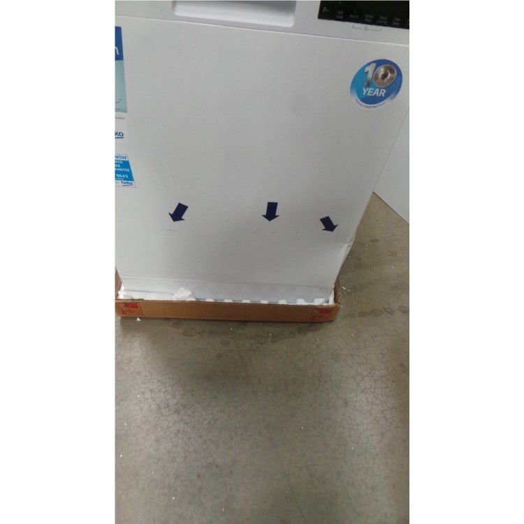 GRADE A3 - Beko DFN28320W EcoSmart 13 Place Freestanding Dishwasher White