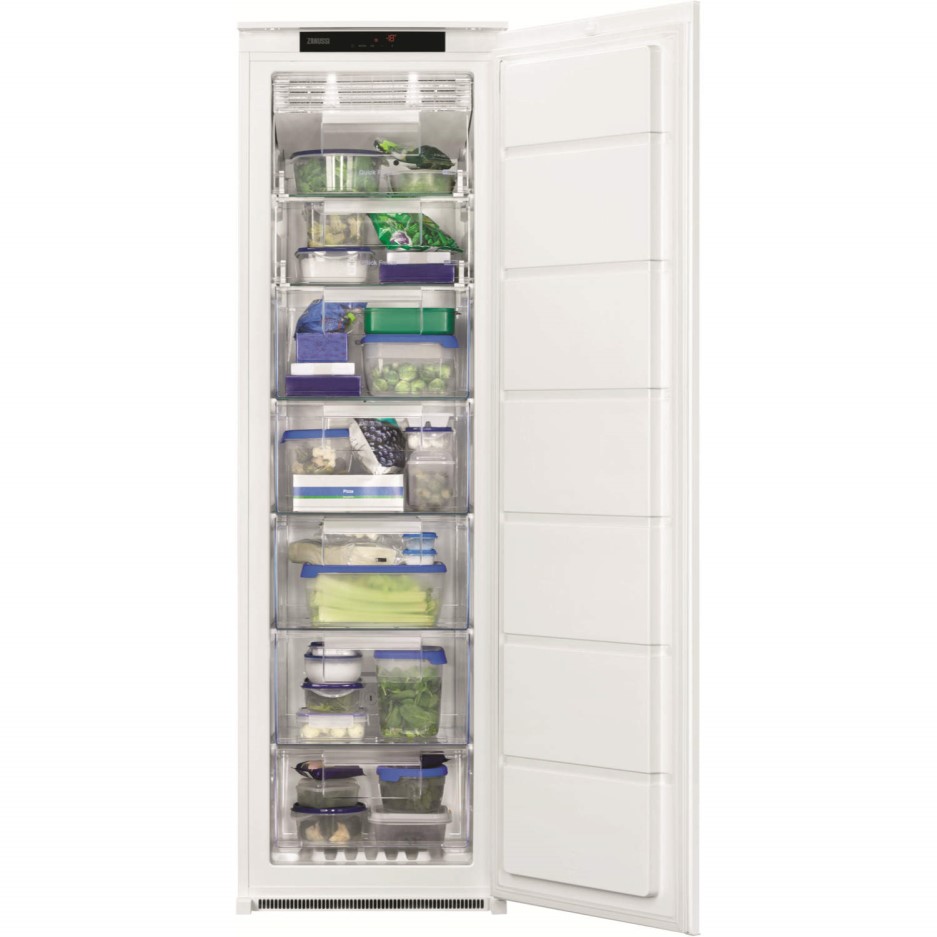 Zanussi ZBF22451SA 54cm Wide Frost Free Integrated Upright InColumn