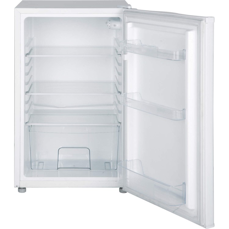 LEC L50263 84x50cm Under Counter Fridge White