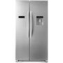GRADE A1 - Hisense RS723N4WC1 Side By Side American Fridge Freezer With Water Dispenser Stainless Steel Effect Doors
