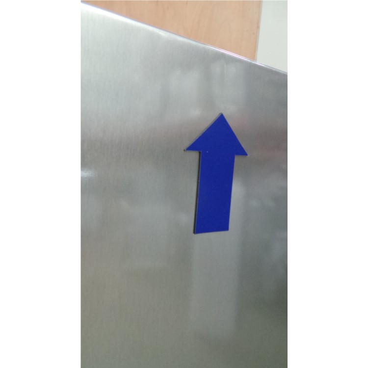 GRADE A2 - Hisense RS723N4WC1 Side By Side American Fridge Freezer With Water Dispenser Stainless Steel Effect Doors