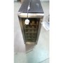 GRADE A3 - Baumatic BWC300SS 30cm Electronic Wine Cooler in Black with a Stainless Steel Door Trim
