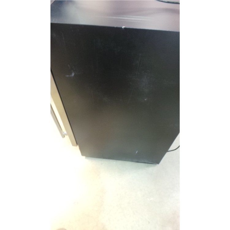 GRADE A3 - Baumatic BWC300SS 30cm Electronic Wine Cooler in Black with a Stainless Steel Door Trim