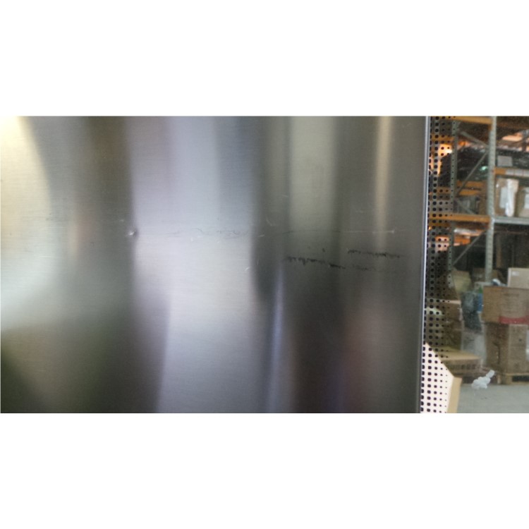 GRADE A2 - Rangemaster 100cm Chimney Cooker Hood Stainless Steel And Glass