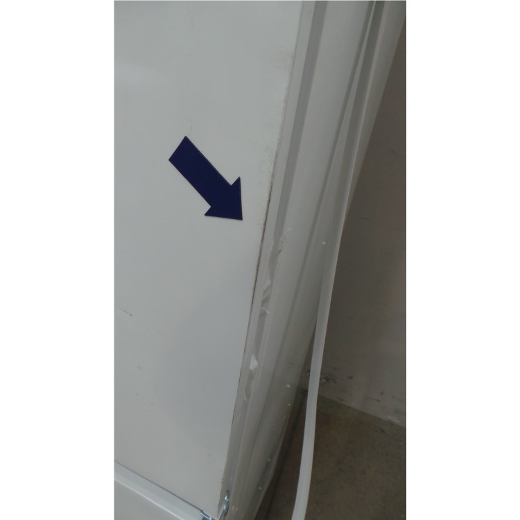 GRADE A3 - Smeg UKC7280FP 70-30 Sliding Rail Integrated In-column Fridge Freezer