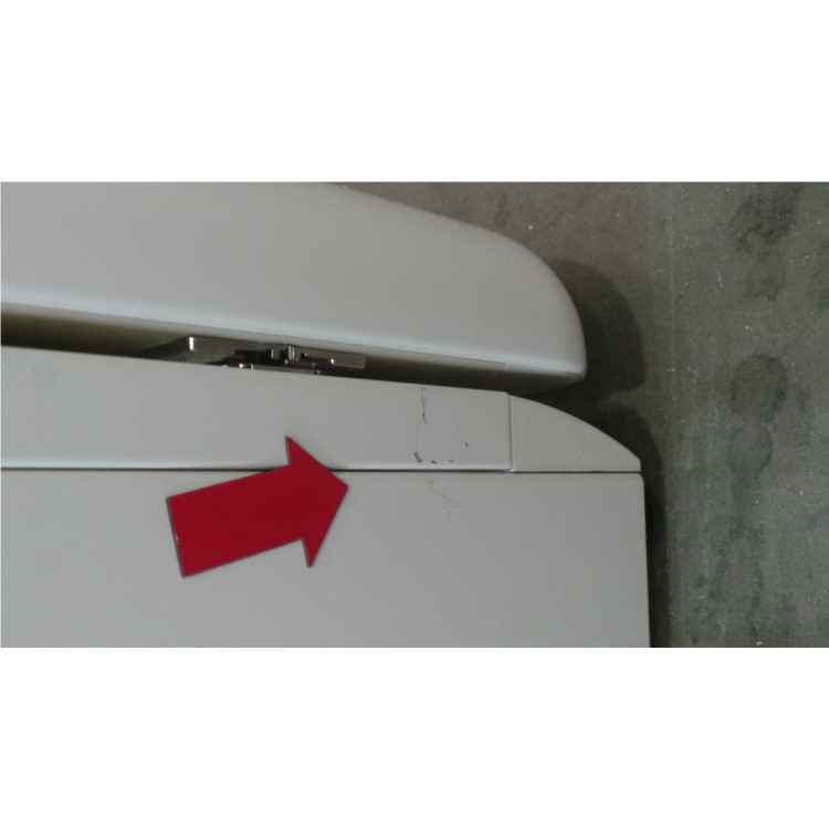 GRADE A2 - Smeg WMFABP1 50s Style 7kg 1400rpm Freestanding Washing Machine - Cream